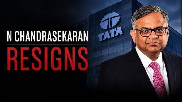 टाटा संस के चेयरमैन एन चंद्रशेखरन ने दिया इस्तीफा, लेकिन पूरा करेंगे कार्यकाल. दोबारा नहीं मांगेंगे नियुक्ति