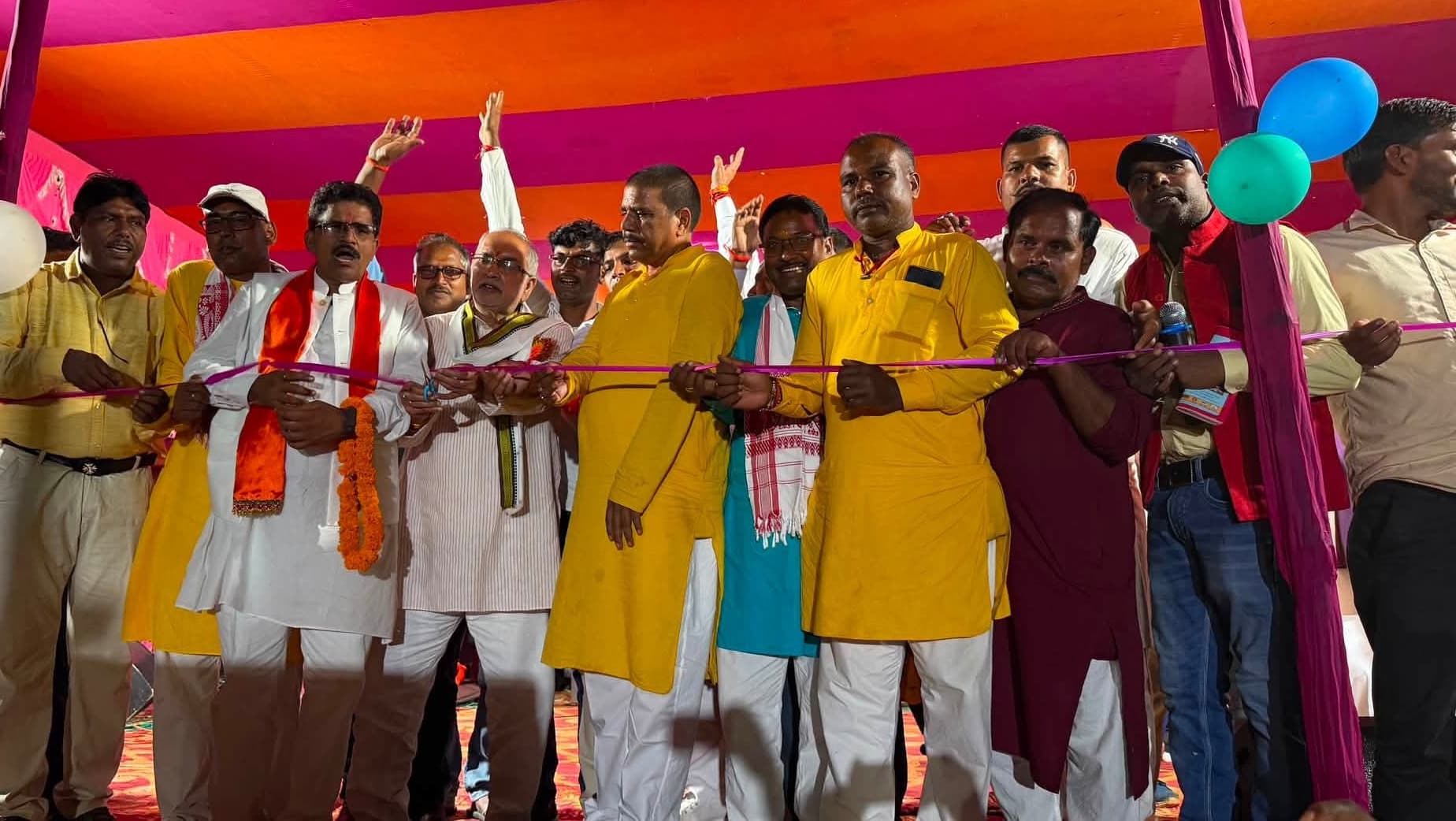 विधायक ने डेबो व सिंघरावां में भक्ति जागरण का किया उद्घाटन