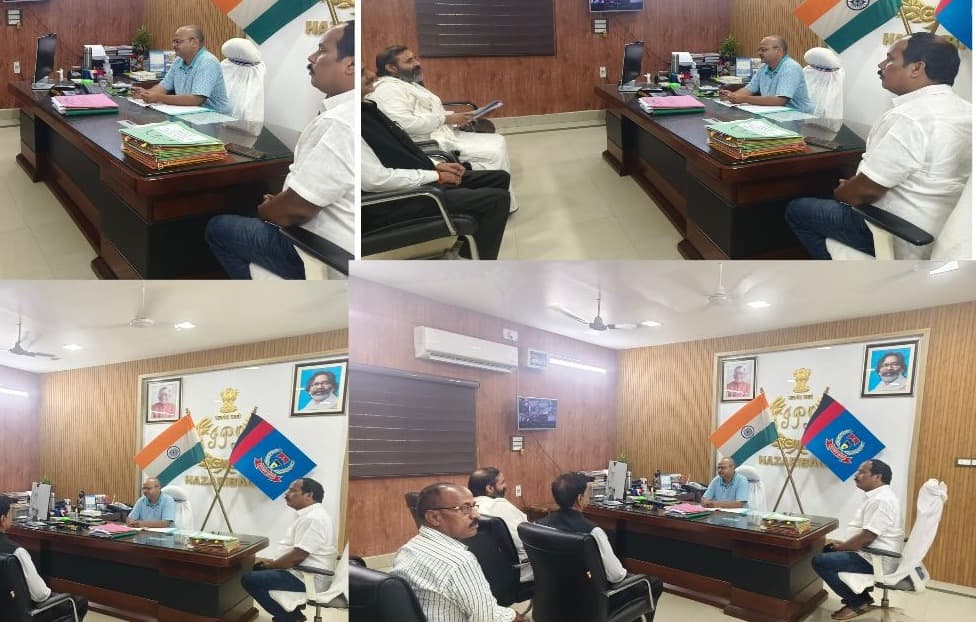 इचाक ठाकुरबाड़ी भूमि अतिक्रमण मामले में विधायक प्रदीप प्रसाद की पुलिस अधीक्षक से मुलाकात, त्वरित कार्रवाई की मांग