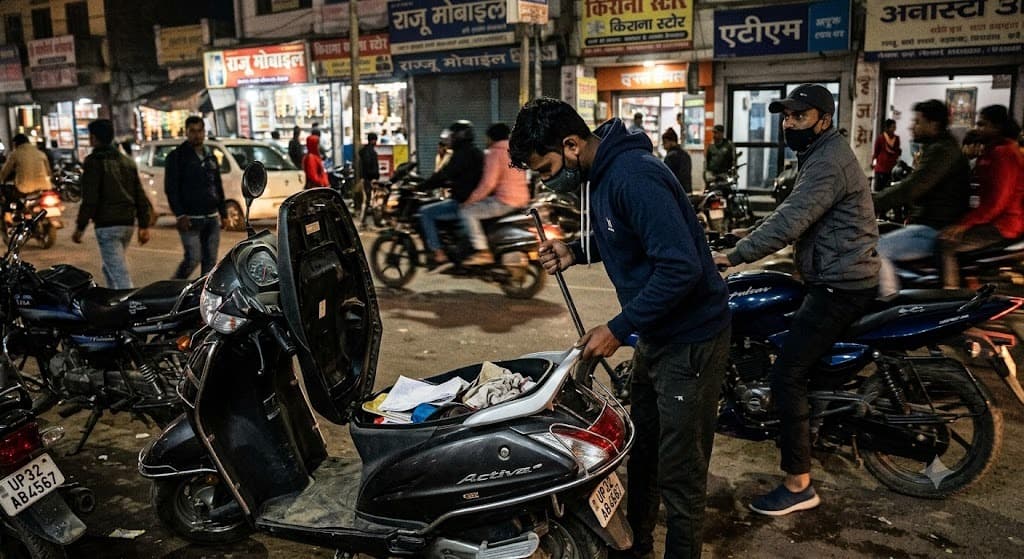 डिक्की तोड़कर उड़ाए 49 हजार रुपये, फिर सक्रिय हुआ डिक्की तोड़ गिरोह