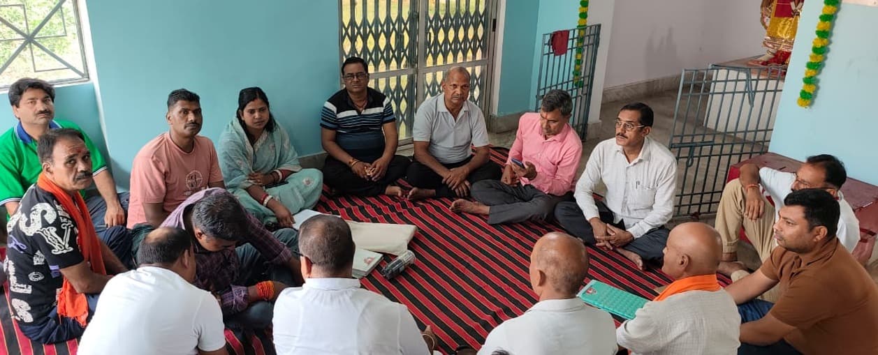 नावाडीह दुर्गा पूजा समिति गठित, कृष्णकांत अध्यक्ष व जितेंद्र बने कोषाध्यक्ष
