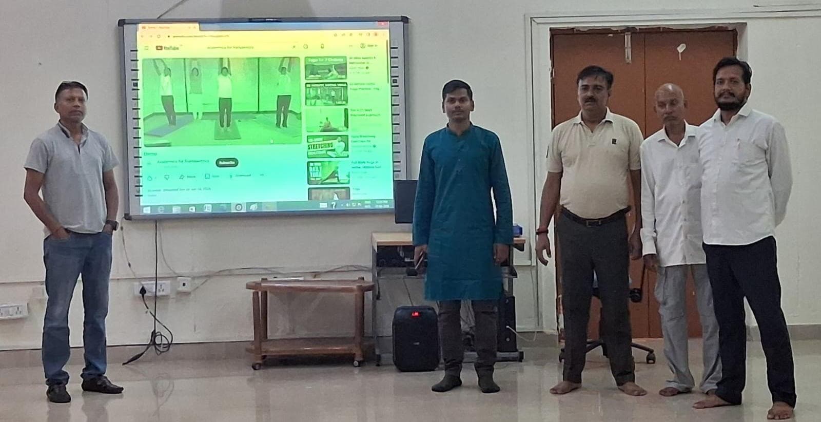 अंतर्राष्ट्रीय योग दिवस पर विभावि में होगा भव्य योगाभ्यास कार्यक्रम, डिजिटल माध्यम से हजारों लोगों को जोड़ने की तैयारी