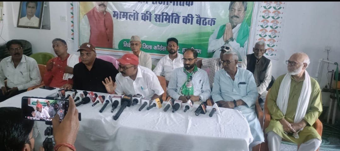लोकतंत्र बचाओ-वोट बचाओ-देश बचाओ के तहत इंडिया गठबंधन ने किया प्रेस वार्ता