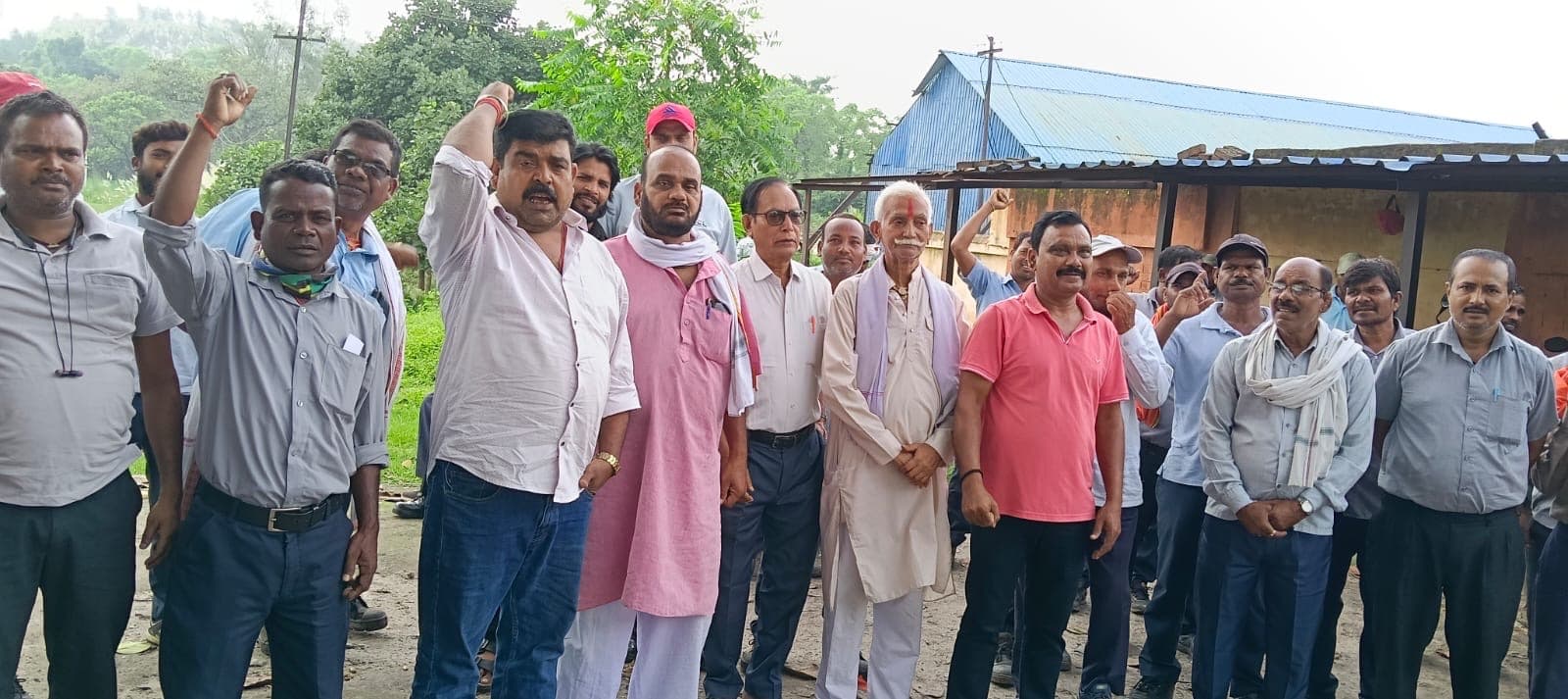 100% संडे की मांग को लेकर गिद्दी सी में संयुक्त मोर्चा ने की पिट मीटिंग