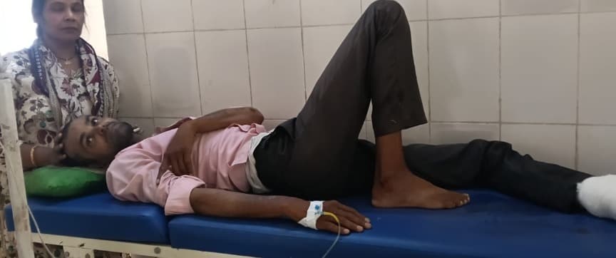 बरही में डिलीवरी बॉय को फोर व्हीलर ने मारी टक्कर, हालत गंभीर
