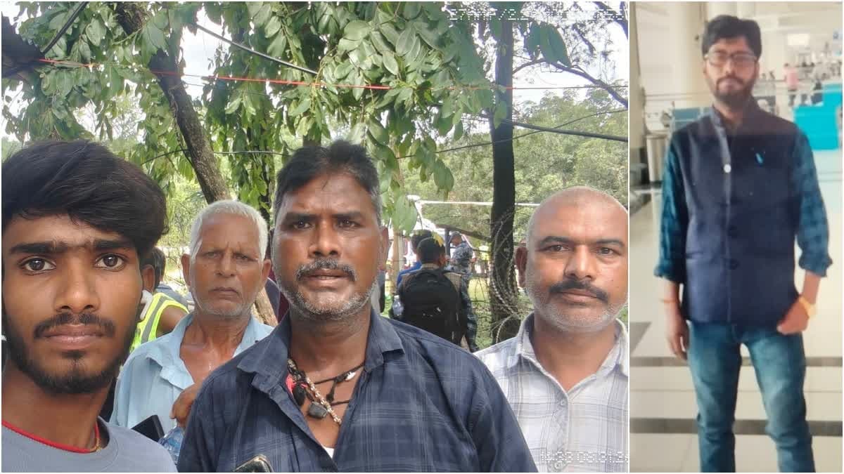 नेपाल बाढ़ में लापता महेंद्र विश्वकर्मा की तलाश में पलामू से बेनीशहर पहुंचा परिवार