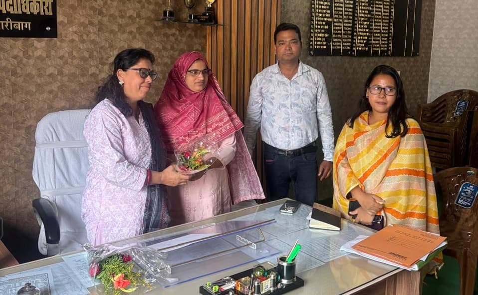 बिष्णुगढ़ को मिली स्थायी बीडीओ, मधुश्री मिश्रा ने संभाला पदभार
