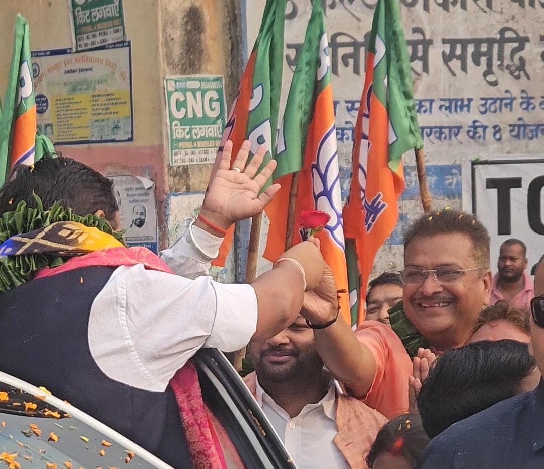 हजारीबाग लोकसभा क्षेत्र के रामगढ़ में भाजपा के राष्ट्रीय अध्यक्ष नितिन नवीन का भव्य स्वागत, कार्यकर्ताओं में दिखा गजब का उत्साह