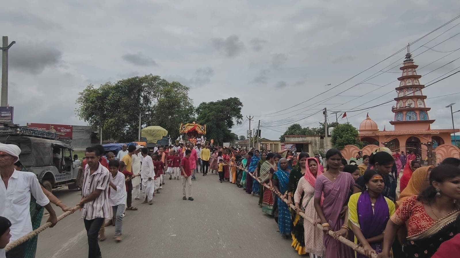बहुड़ा रथयात्रा के साथ संपन्न हुआ श्री जगन्नाथ महापर्व, तीन दिनों तक चौपारण बना आस्था का धाम