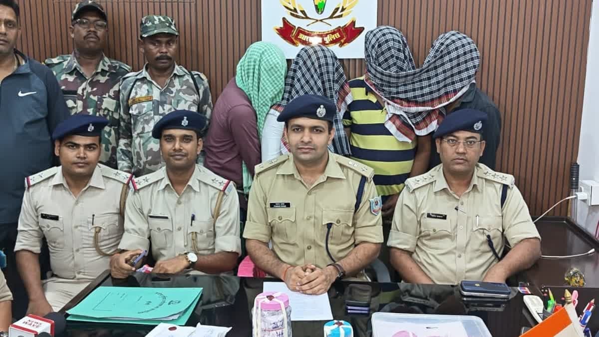 रांची में ब्राउन शुगर तस्करों पर पुलिस का शिकंजा, अवैध नशे के साथ कई आरोपी गिरफ्तार