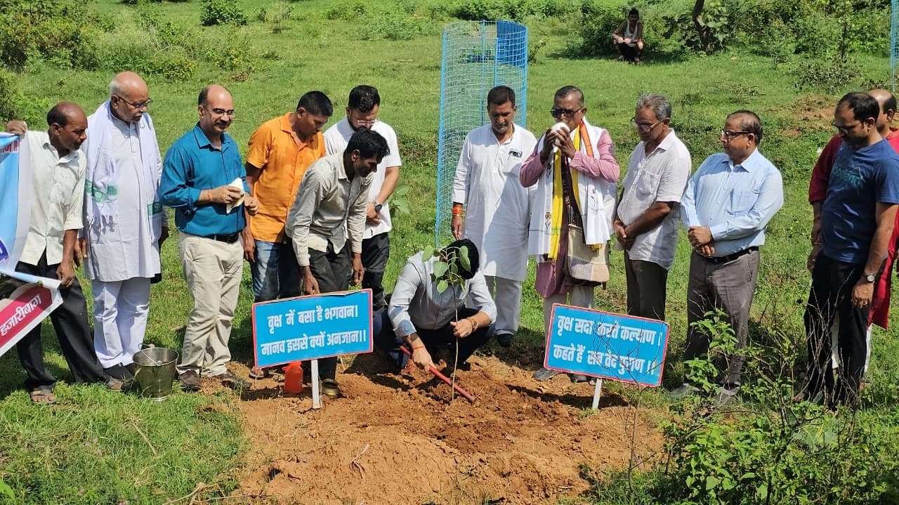 जगन्नाथ यात्रा पर 51 बालतरु रोपण, हरियाली का दिया संदेश