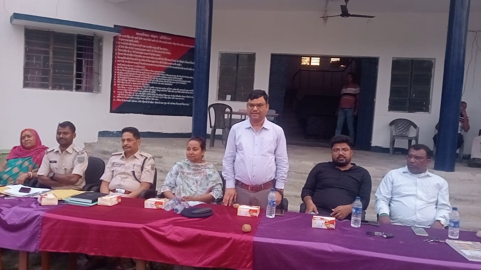 मुहर्रम को लेकर कसमार थाना में शांति समिति की बैठक, डीजे पर रहेगा पूर्ण प्रतिबंध