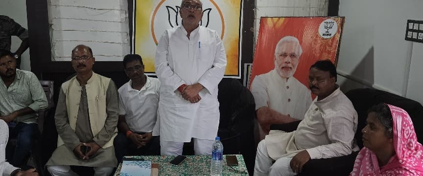भाजपा ने बूथ संगठन और मतदाता पुनरीक्षण अभियान को लेकर आयोजित की कार्यशाला  