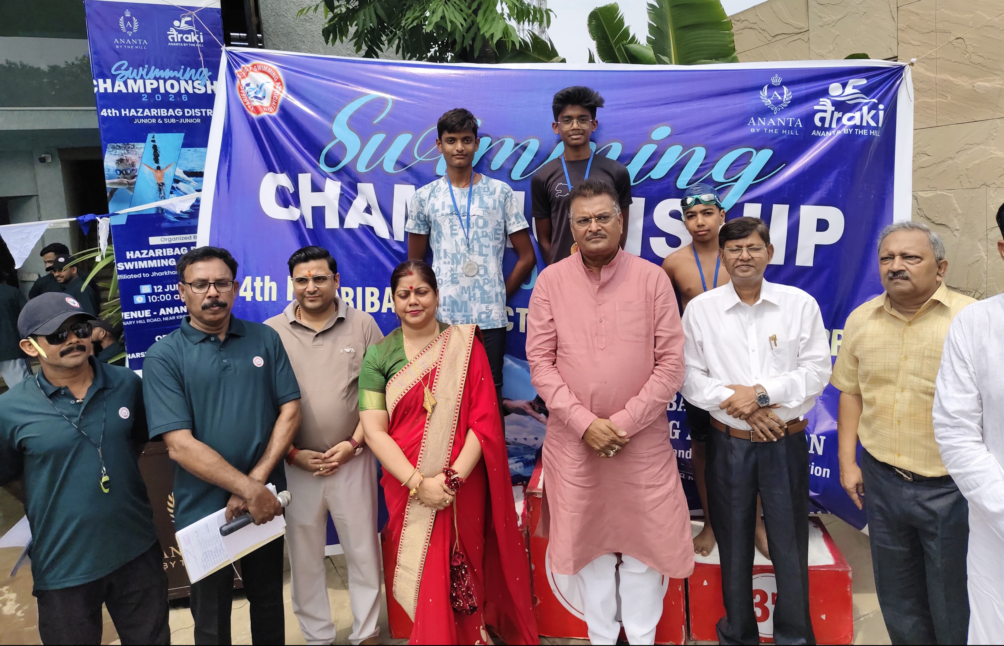 चौथी जूनियर एवं सब-जूनियर जिला तैराकी चैंपियनशिप 2026 सफलतापूर्वक संपन्न, युवा तैराकों ने दिखाया शानदार प्रदर्शन