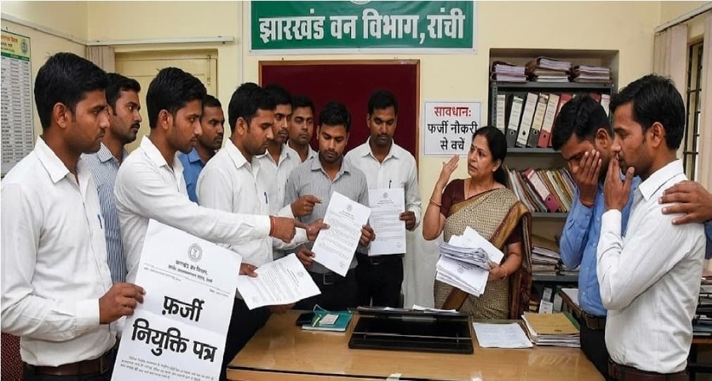 वन विभाग के नाम पर फर्जी नियुक्ति पत्र देकर बेरोजगार युवाओं से ठगी, आधा दर्जन मामले सामने आए