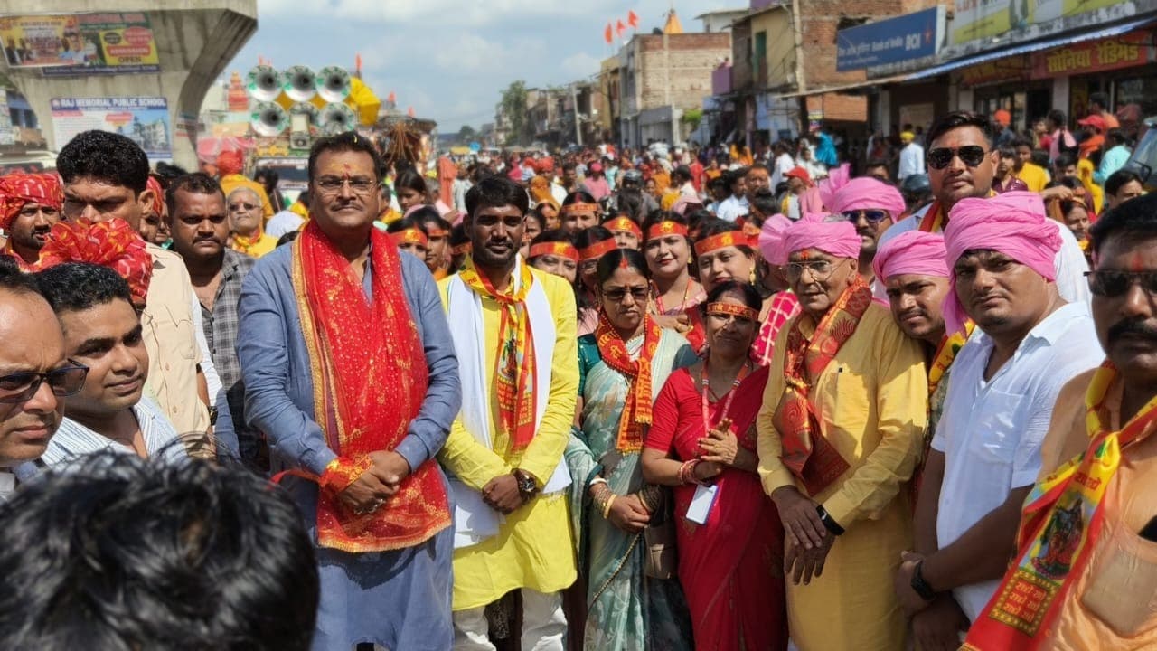 राधा-कृष्ण मंदिर से निकली भव्य जगन्नाथ रथयात्रा, आस्था और श्रद्धा का उमड़ा सैलाब