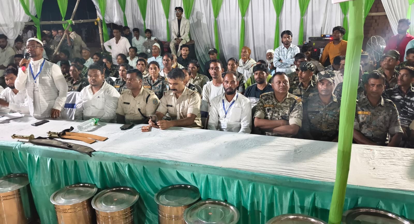 जमीरा में मोहर्रम पर गूंजी पारंपरिक लाठी कला, भाईचारे के संदेश के साथ सजा भव्य मेला