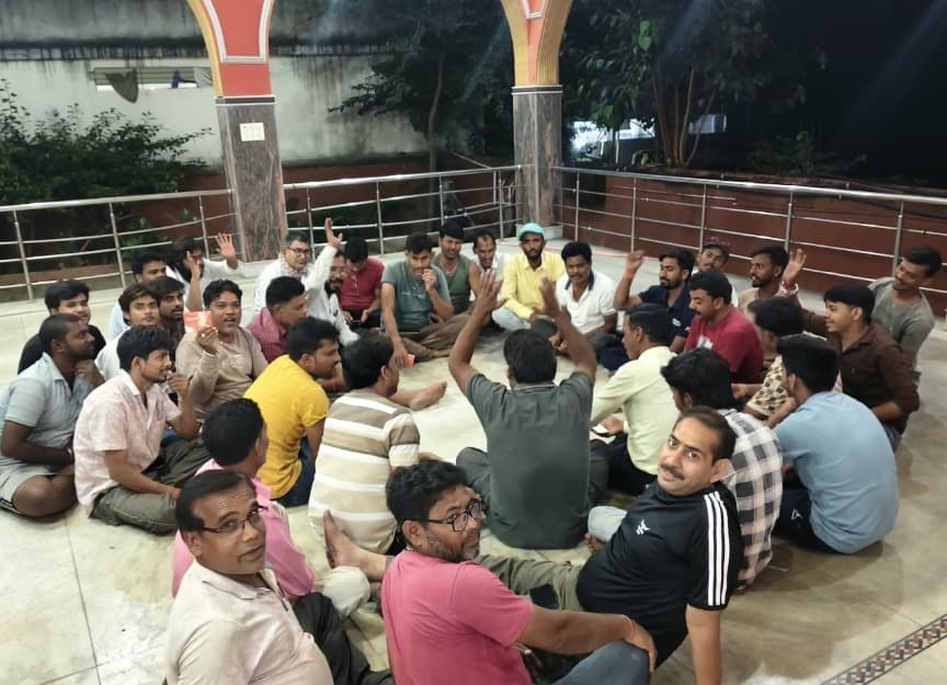 करियातपुर लक्ष्मी पूजा समिति की बैठक संपन्न, पूजा समिति गठित 