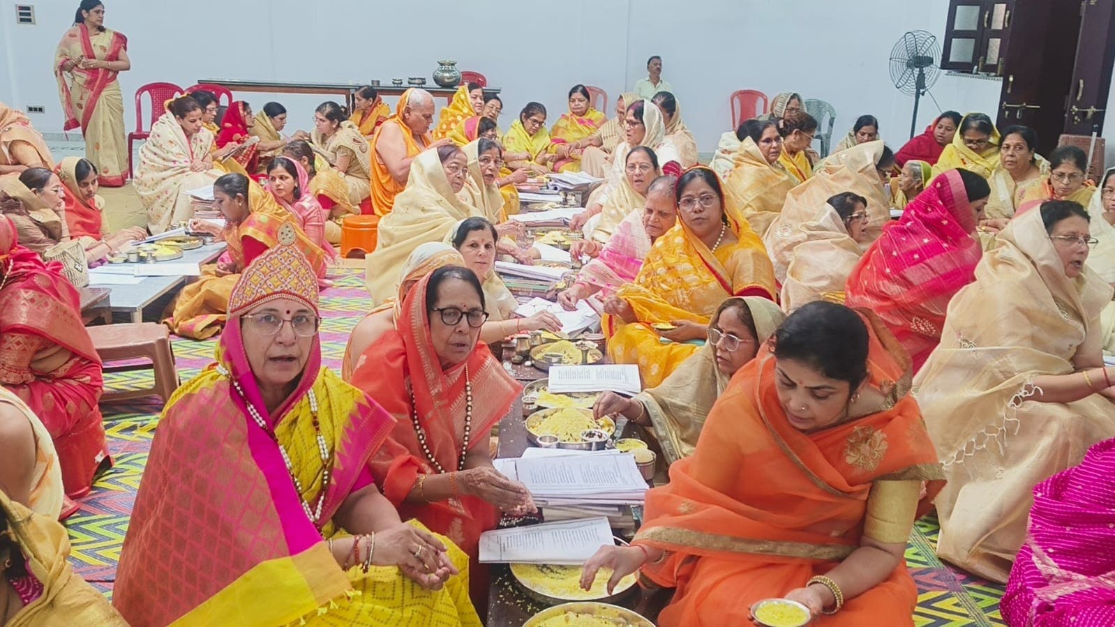 शांतिनाथ विधान के 14वें दिन भक्ति और धर्म प्रभावना का अद्भुत संगम, विजय जैन लुहाड़िया सम्मानित