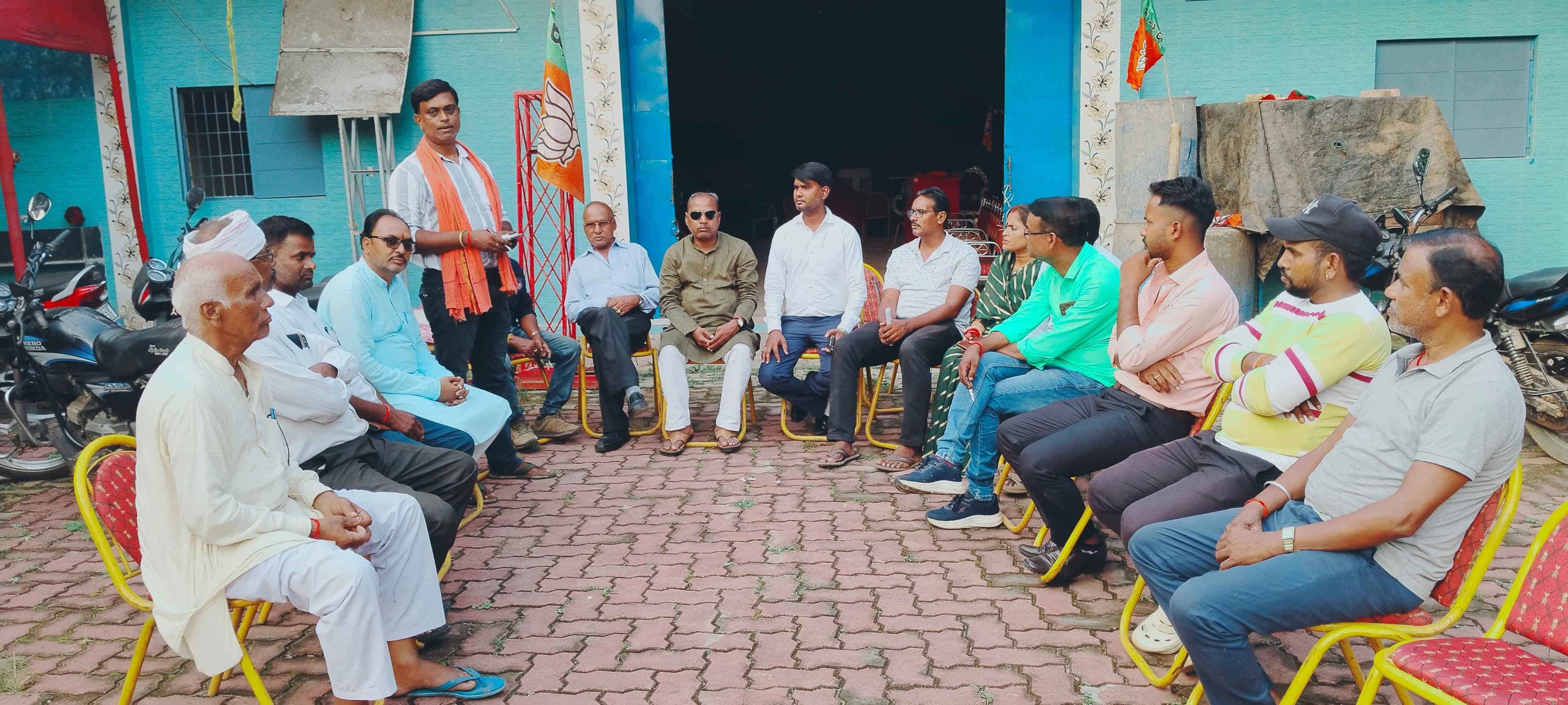 पीएम मोदी के जन्मदिन पर सेवा संकल्प अभियान : विष्णुगढ़ में हर घर आशीर्वाद का दीया जलाने की रणनीति तैयार