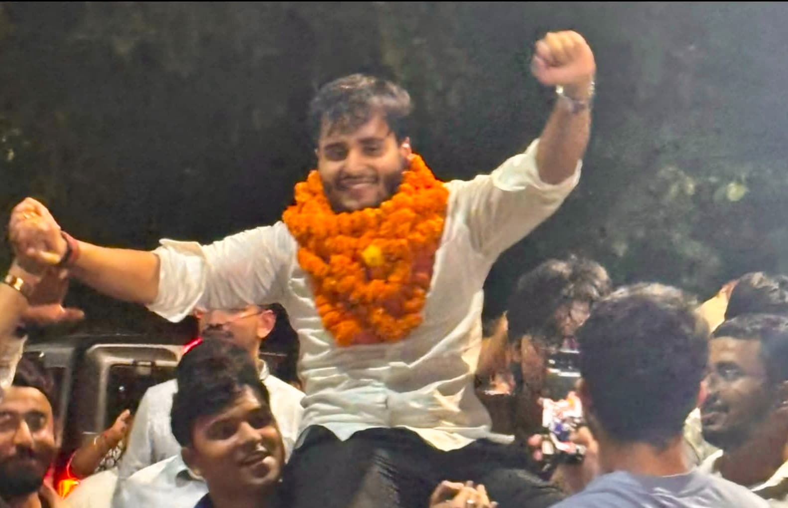 दिल्ली विश्वविद्यालय में हजारीबाग के उमंग पाठक की जीत