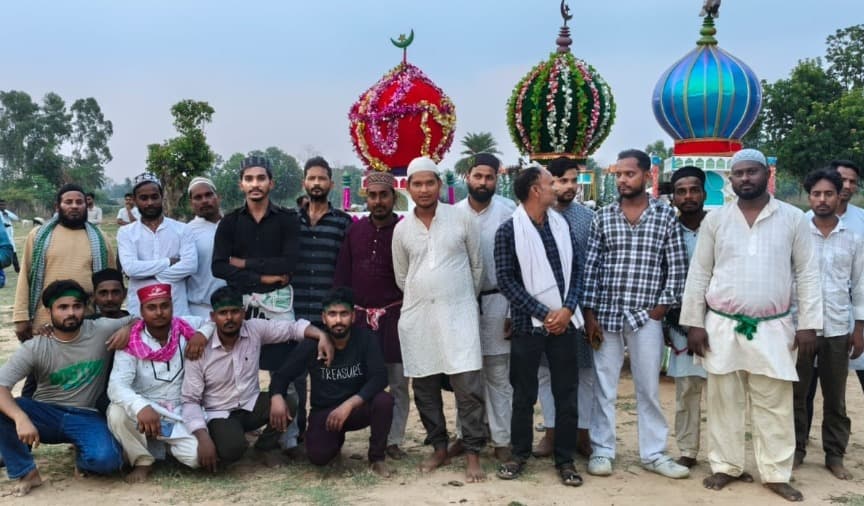 शांति और सौहार्द के बीच बरही में सम्पन्न हुआ मोहर्रम, आकर्षक ताजियों ने मोहा लोगों का मन