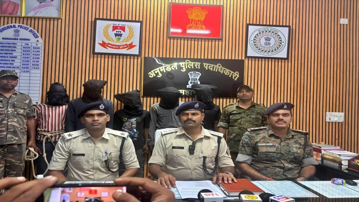गोड्डा में नाबालिग से छेड़छाड़ का आरोपी गिरफ्तार, पुलिस की कार्रवाई