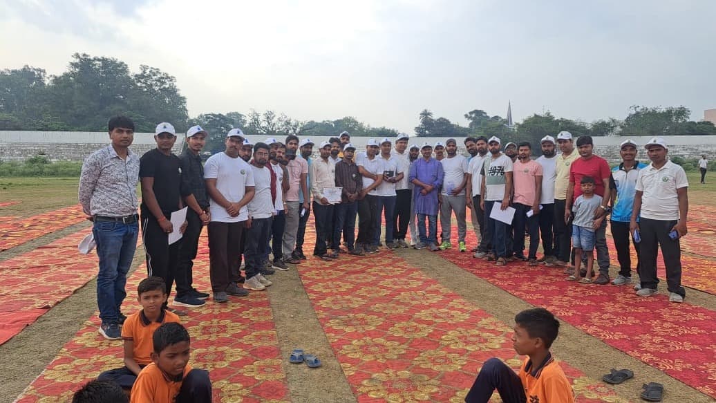 अंतर्राष्ट्रीय योग दिवस पर आयुष समिति के कार्यक्रम में हजारीबाग कोचिंग एसोसिएशन की सक्रिय सहभागिता