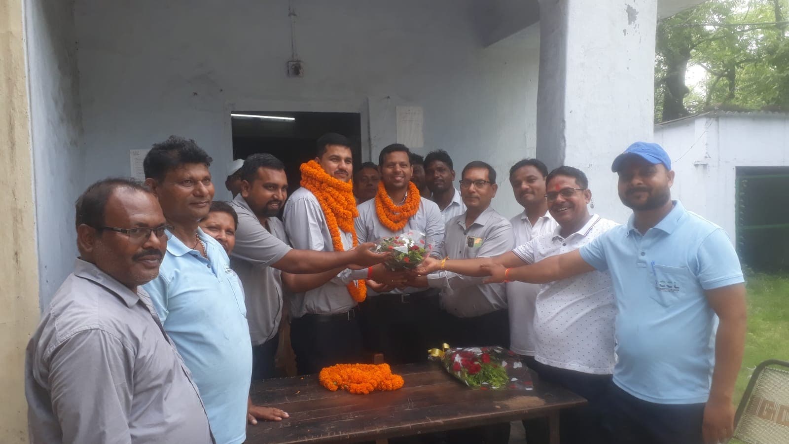 गिद्दी सीसीएल बिजली विभाग में विदाई-सह-स्वागत समारोह, अजय कुमार को दी गई भावभीनी विदाई