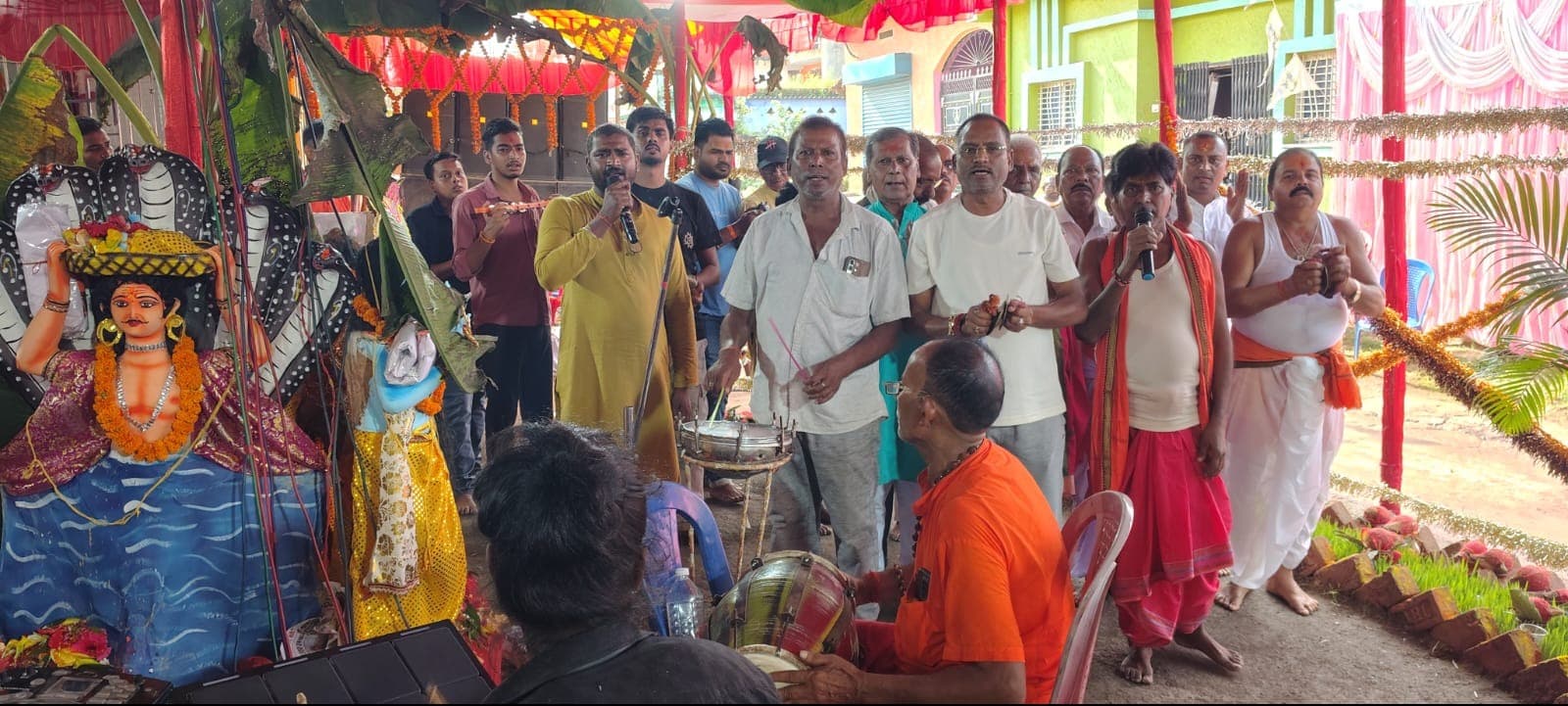 सांडी में 48 घंटे के अखंड हरिकीर्तन का  हवन व अटूट भंडारे के साथ हुआ समापन
