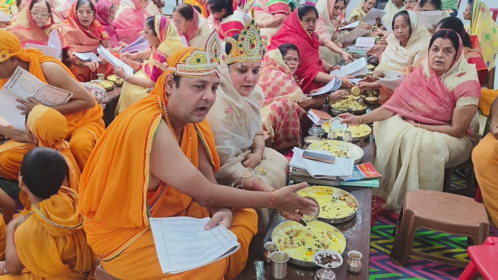 11वें दिन भी भक्ति और उत्साह से सराबोर रहा श्री 1008 शांतिनाथ महामंडल विधान