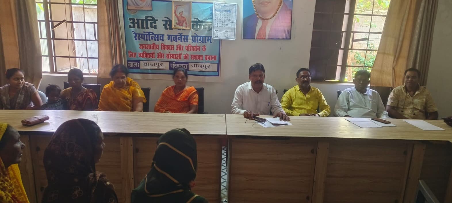 ताजपुर पंचायत में प्रधानमंत्री आवास योजना को लेकर ग्राम सभा, पात्र लाभुकों के चयन पर हुई चर्चा