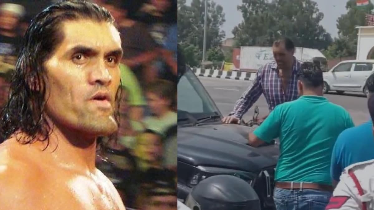 पानीपत टोल प्लाजा के पास द ग्रेट खली की कार का एक्सीडेंट, बाल-बाल बचे WWE स्टार
