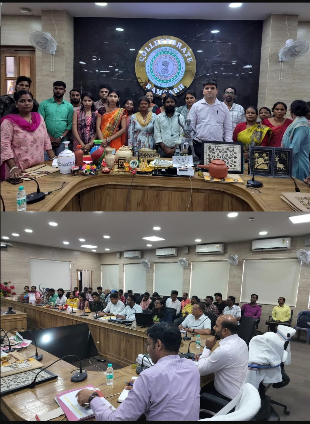 स्थानीय कलाकारों को नई उड़ान देगा रामगढ़ प्रशासन, आर्टिसन मीट में सशक्तिकरण की बनी रणनीति