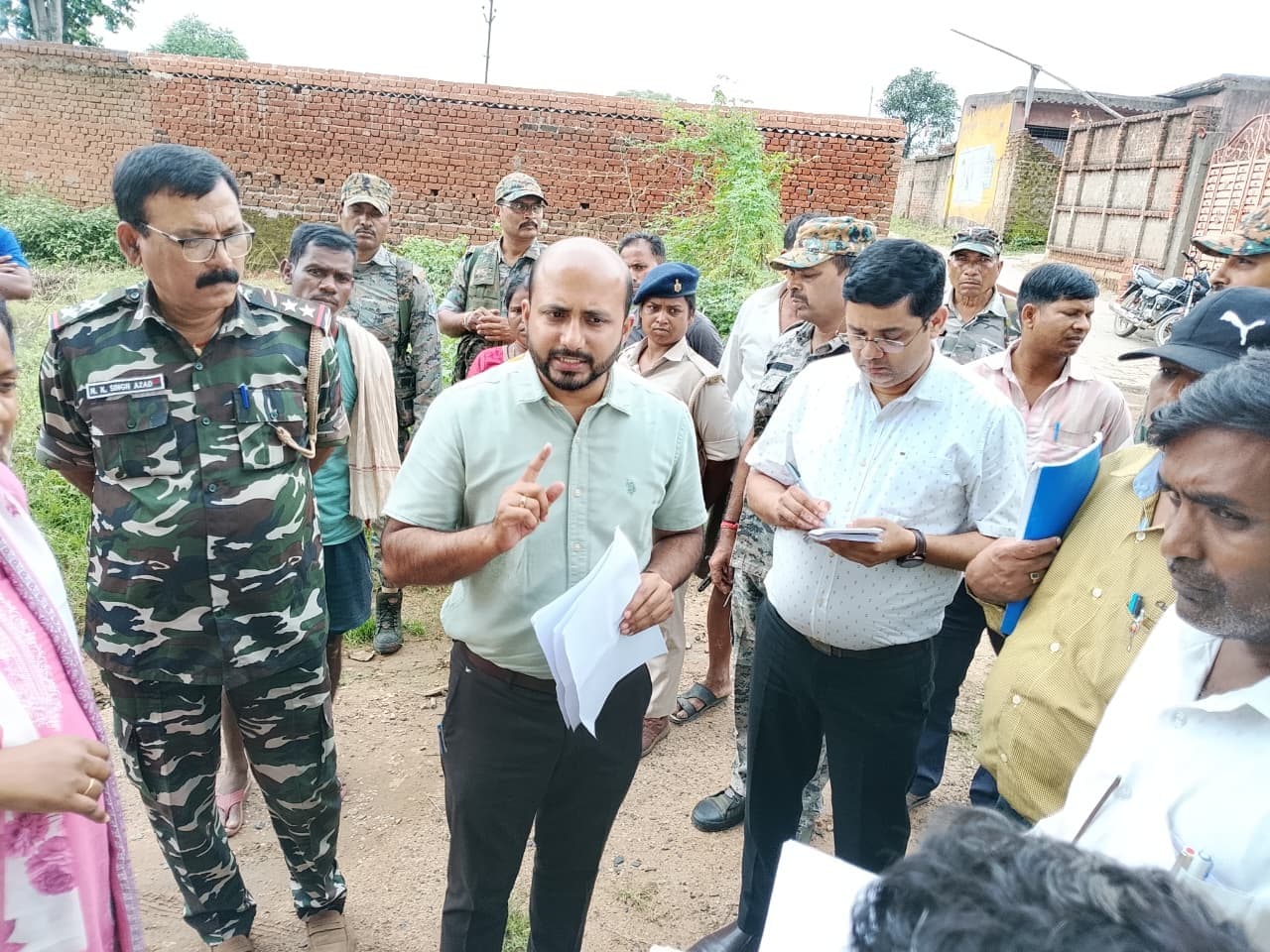 उपायुक्त ऋतुराज ने मांडू क्षेत्र का किया विस्तृत निरीक्षण, दिए निर्देश