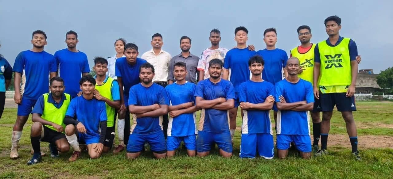 रामगढ़ लीग फुटबॉल में राधा गोविन्द विश्वविद्यालय का जलवा, सिद्धों कान्हू एफसी को 3-1 से हराया