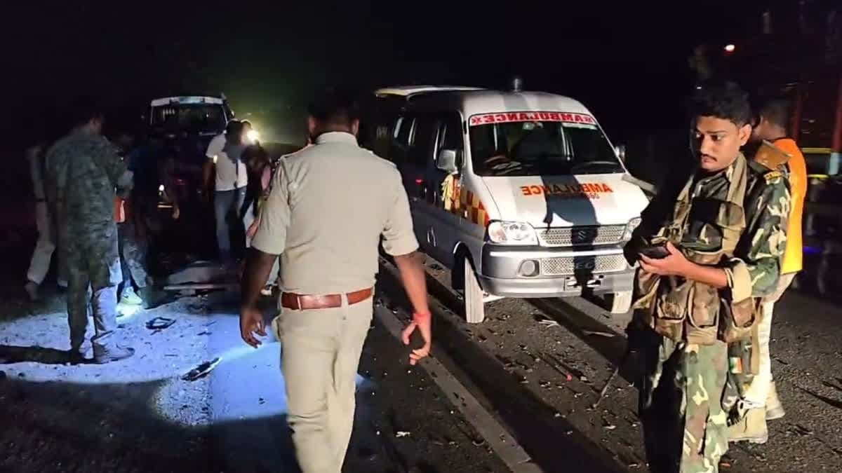 सरायकेला में भीषण सड़क हादसा, तीन दोस्तों की मौके पर मौत