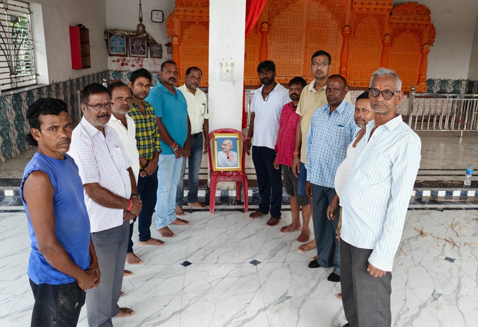 मांडू के तैलिक समाज ने गांधी जी के आदर्शों पर चलने का लिया संकल्प 
