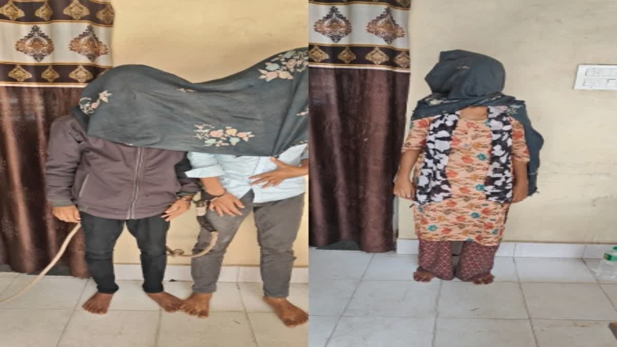 स्पा सेंटर में मसाज के बहाने बुलाकर बंधक बनाया, तीन गिरफ्तार