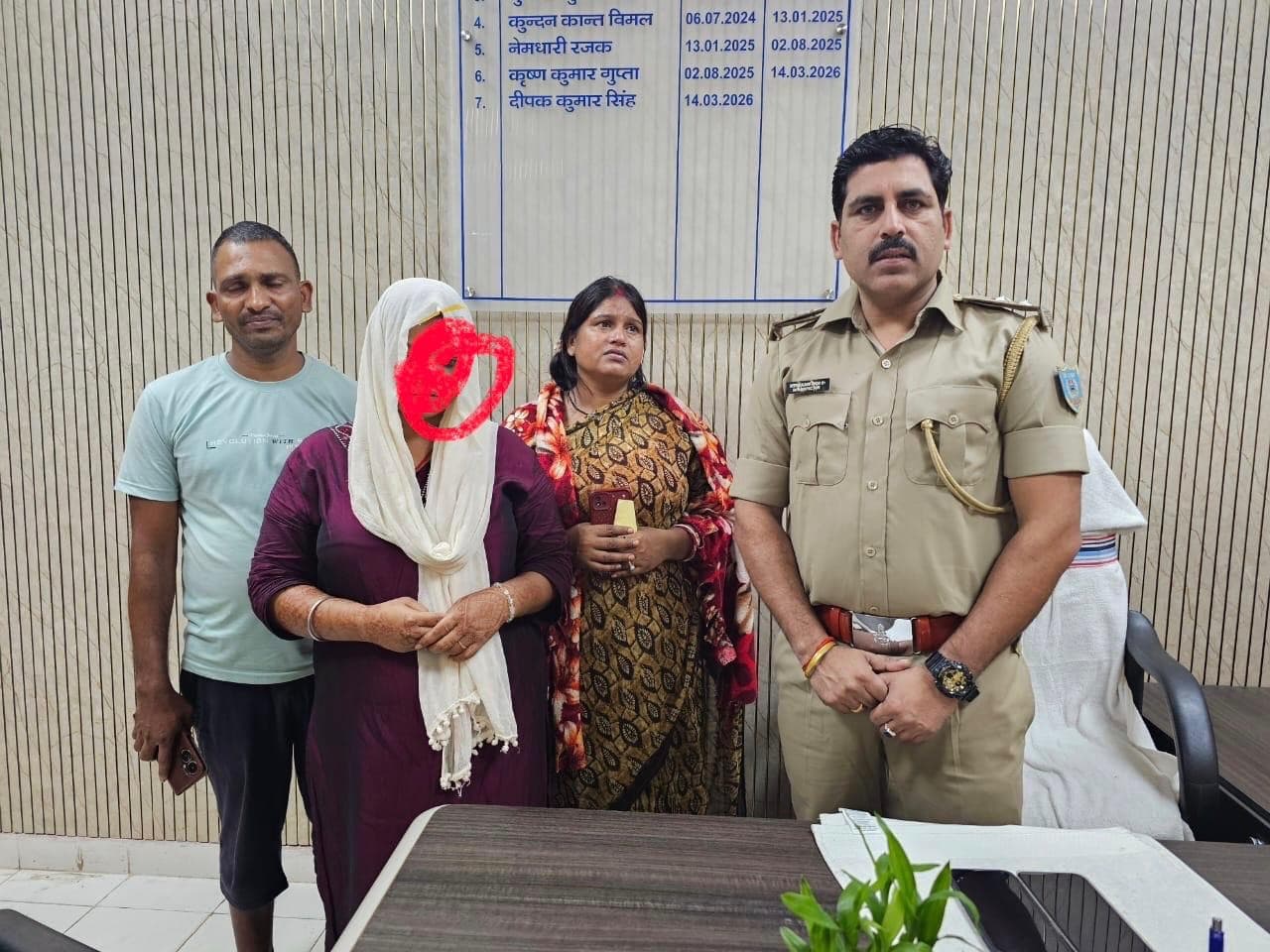 बड़कागांव पुलिस ने लापता लड़की को 24 घंटे में सकुशल बरामद किया