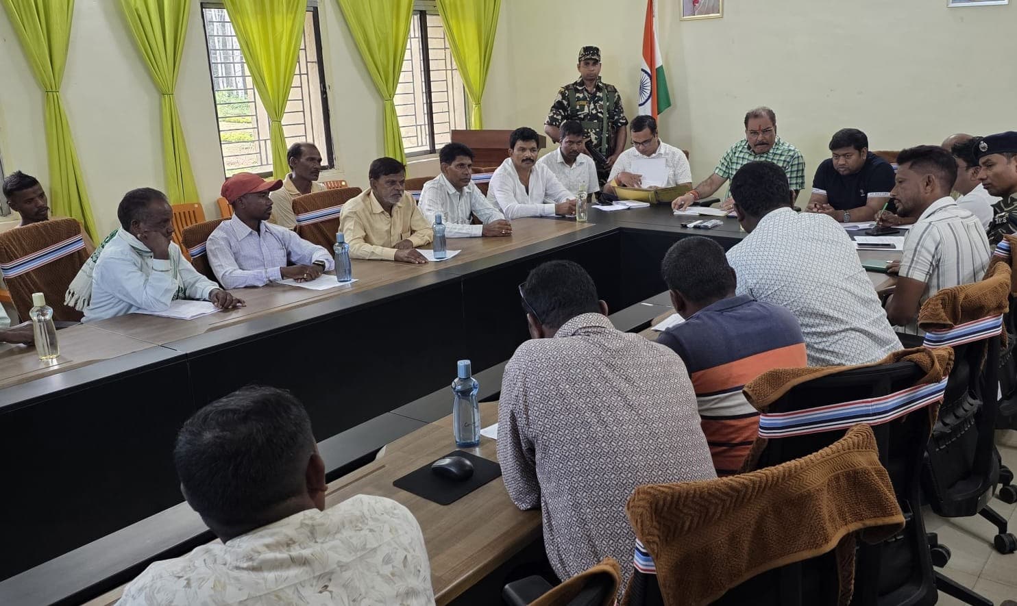 डीवीसी कोनार में भूमि नामांतरण व सीमांकन को लेकर त्रिपक्षीय बैठक, विकास कार्यों को मिलेगी गति