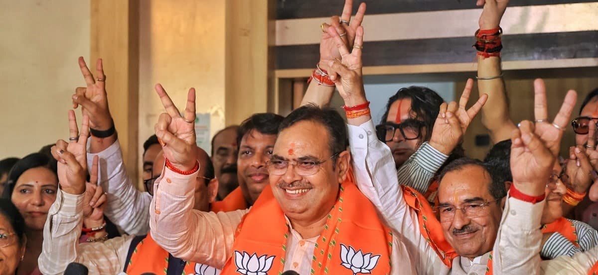 राजस्थान निकाय चुनाव में भाजपा का दबदबा, 41 फीसदी वार्डों पर जीत