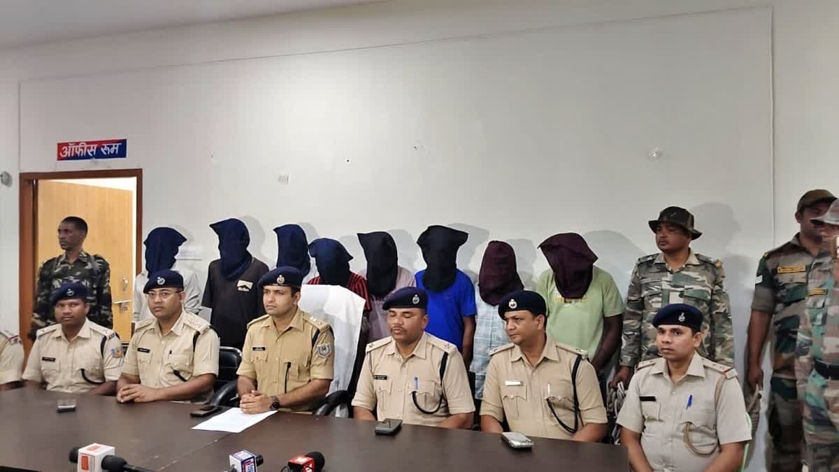 रांची में चोरी की 10 बाइक बरामद, 8 आरोपी गिरफ्तार, पुलिस ने गिरोह का किया खुलासा