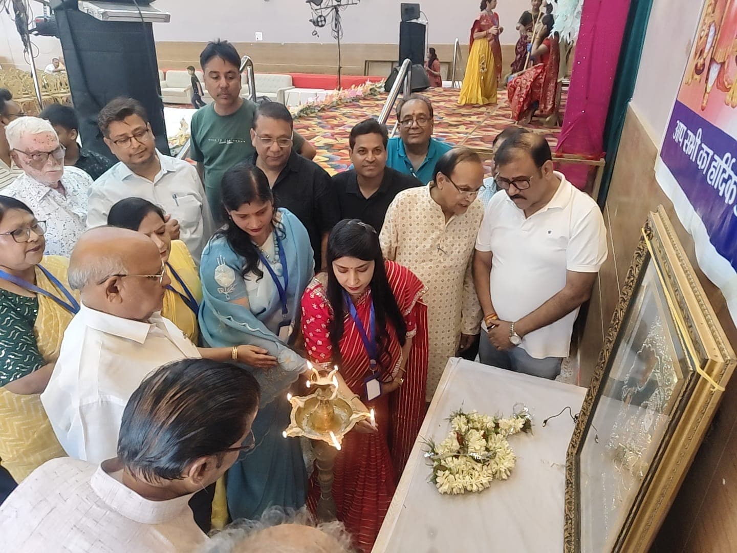 सेवा, संस्कार और एकता के संदेश के साथ गूंजा अग्रसेन भवन