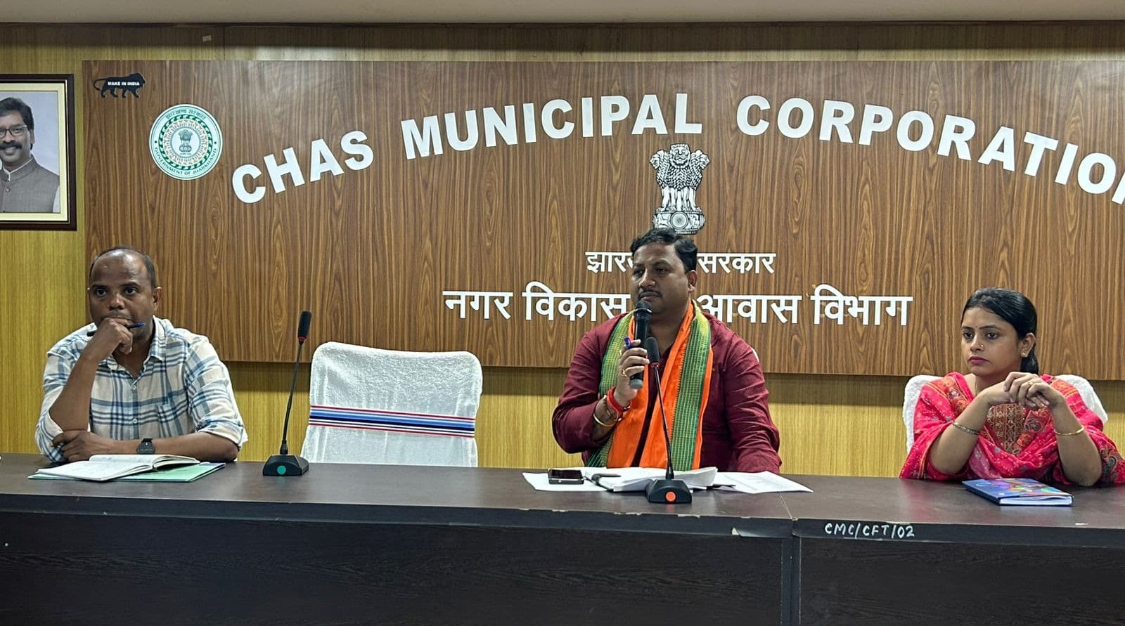 फुटपाथ दुकानदारों को व्यवस्थित कर चास को जाममुक्त बनाने की तैयारी
