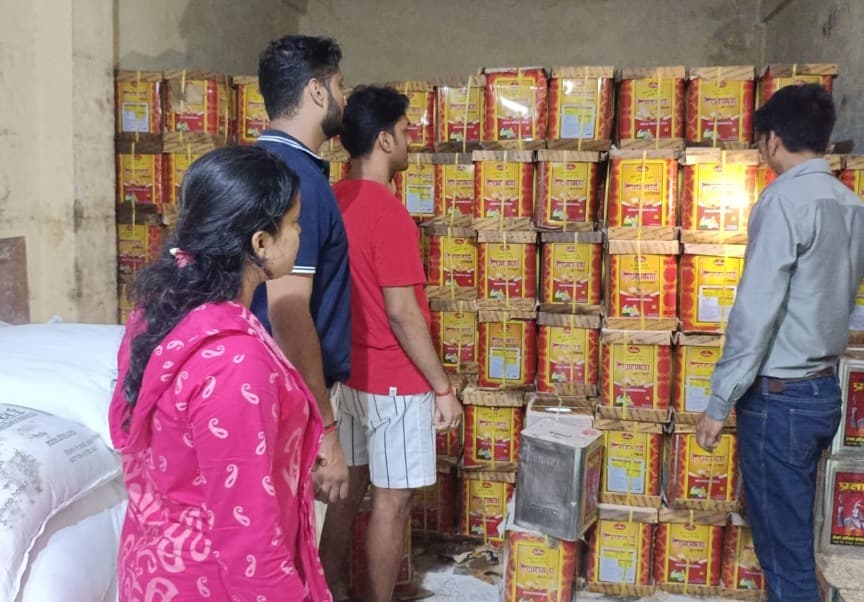बरही में खाद्य सुरक्षा विभाग का औचक निरीक्षण  