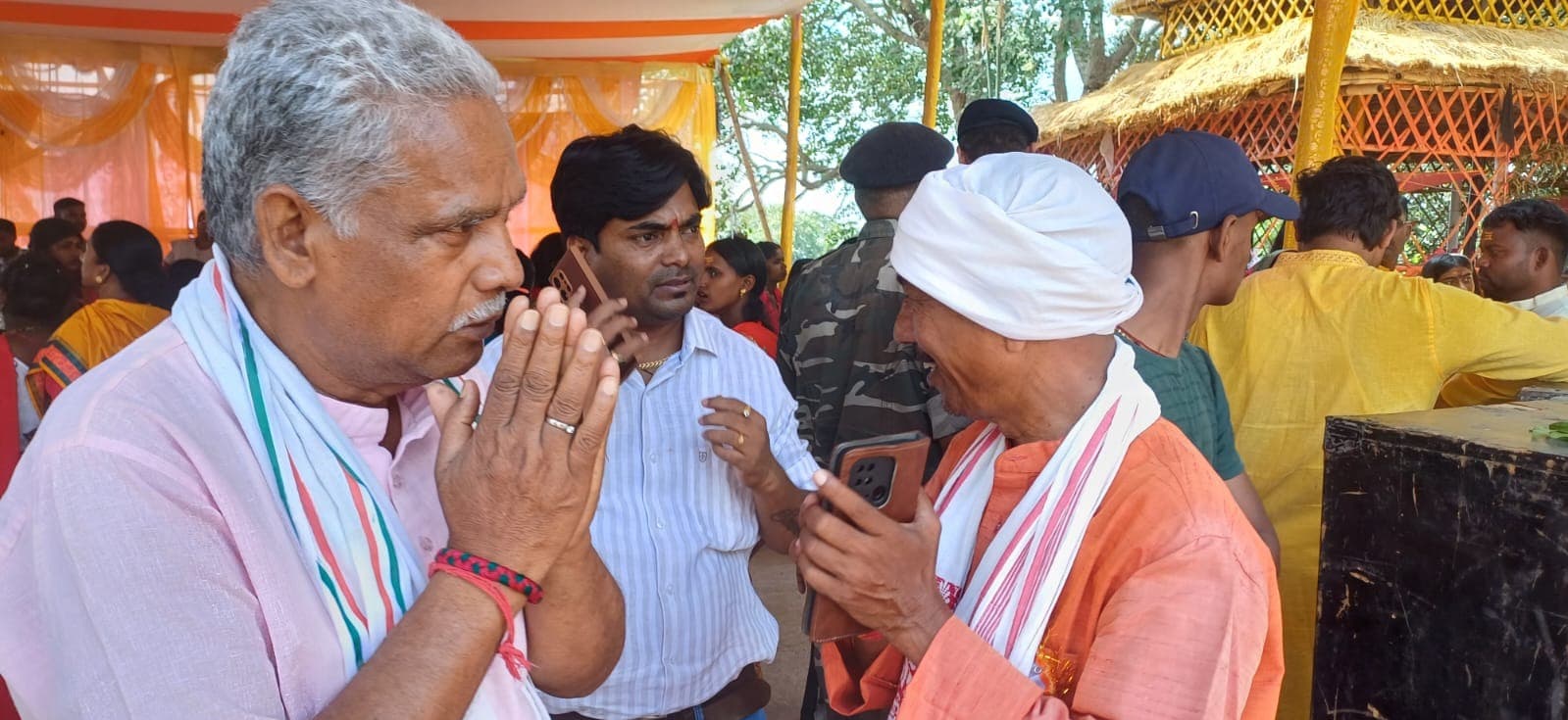 महाप्रभु के दरबार में नतमस्तक हुए बटेश्वर प्रसाद मेहता, क्षेत्र की सुख-समृद्धि और जनकल्याण की मांगी कामना