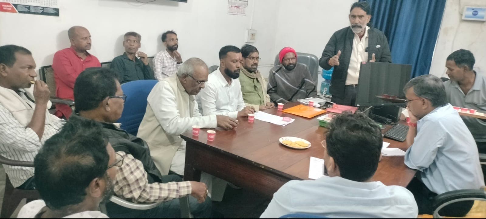 भुरकुंडा कोयलांचल संघर्ष समिति और परियोजना पदाधिकारी के बीच वार्ता सकारात्मक