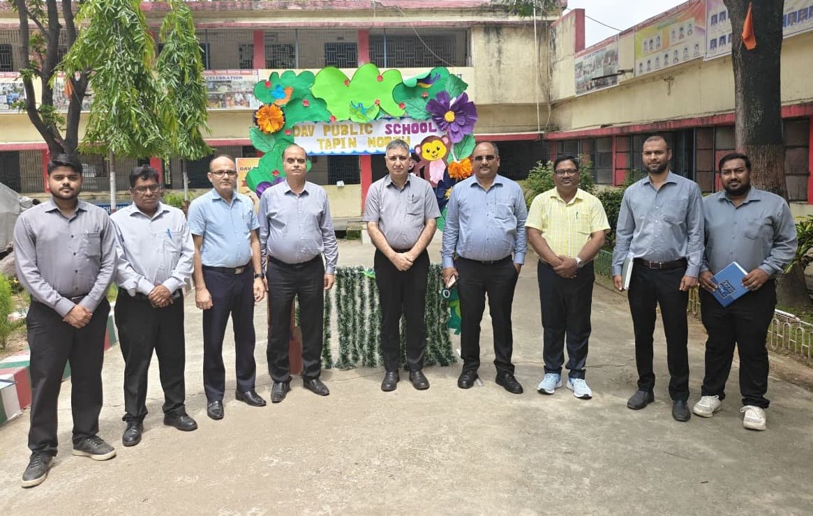 डीएवी पब्लिक स्कूल तापिन नॉर्थ में हर्षोल्लास से मनाया गया वन महोत्सव