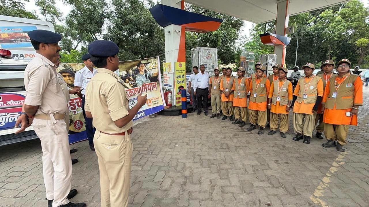 बिना हेलमेट नहीं मिलेगा पेट्रोल, पुलिस ने पेट्रोल पम्प संचालकों को दिया सख्त निर्देश